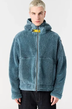 CAMAGLIO - PULL À CAPUCHE EN POLAIRE BOUCLÉ*Parajumpers Outlet