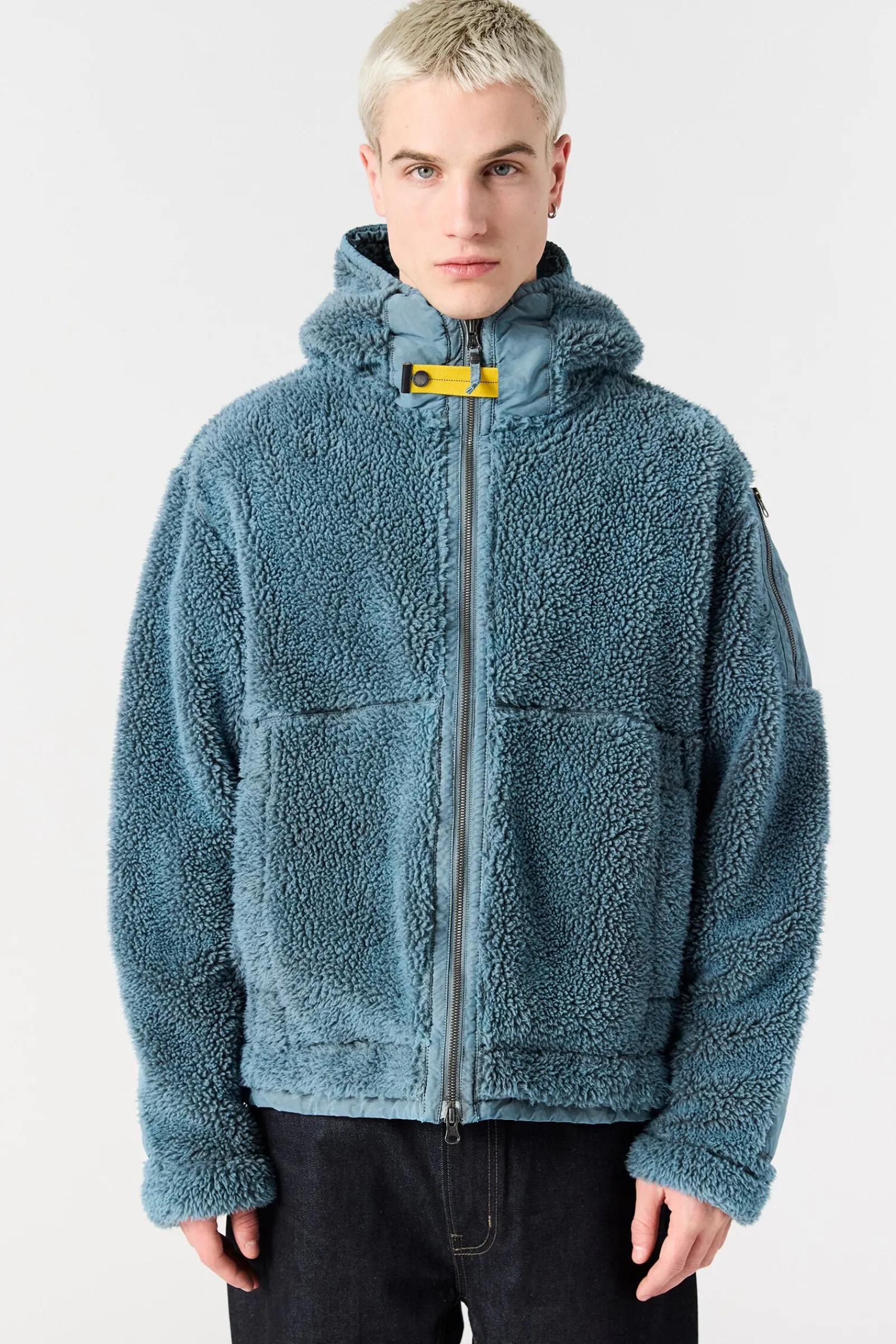 CAMAGLIO - PULL À CAPUCHE EN POLAIRE BOUCLÉ*Parajumpers Outlet