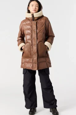 DEMI SPECIAL - MANTEAU EN CUIR*Parajumpers Best