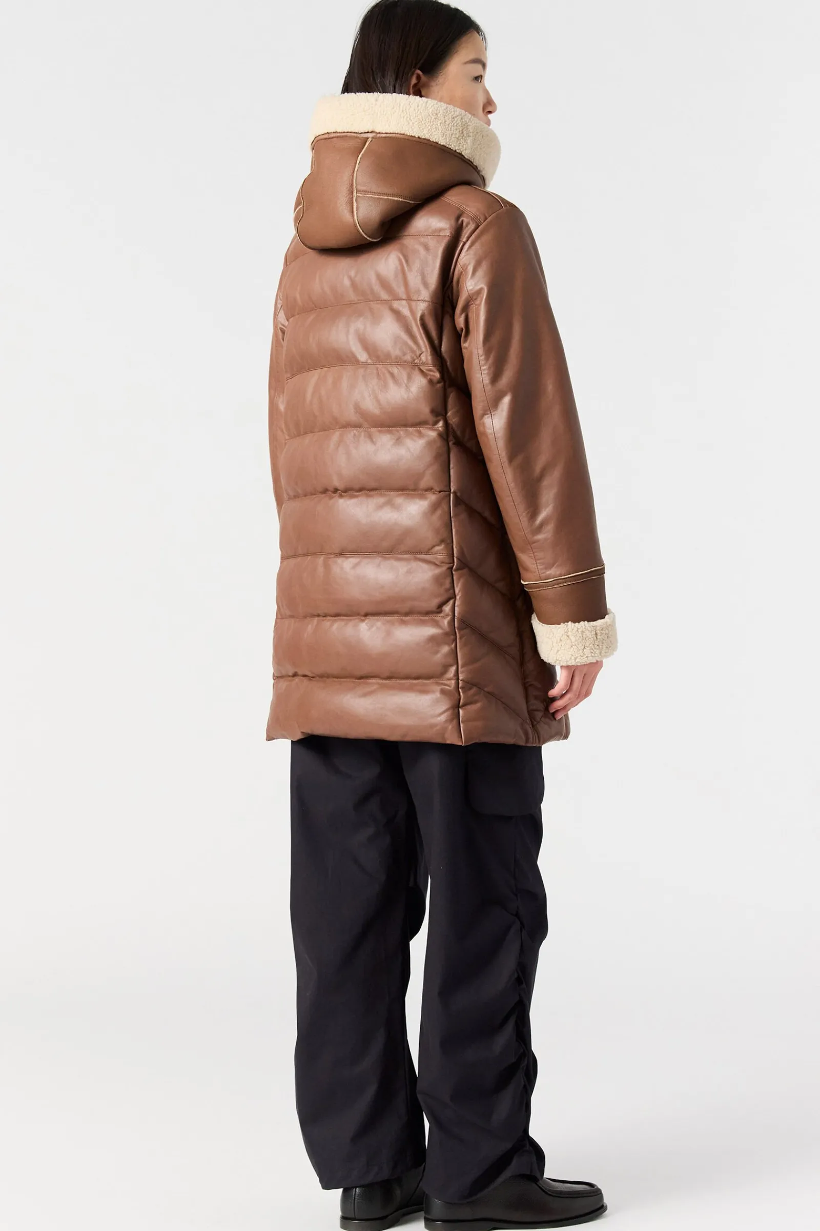 DEMI SPECIAL - MANTEAU EN CUIR*Parajumpers Best