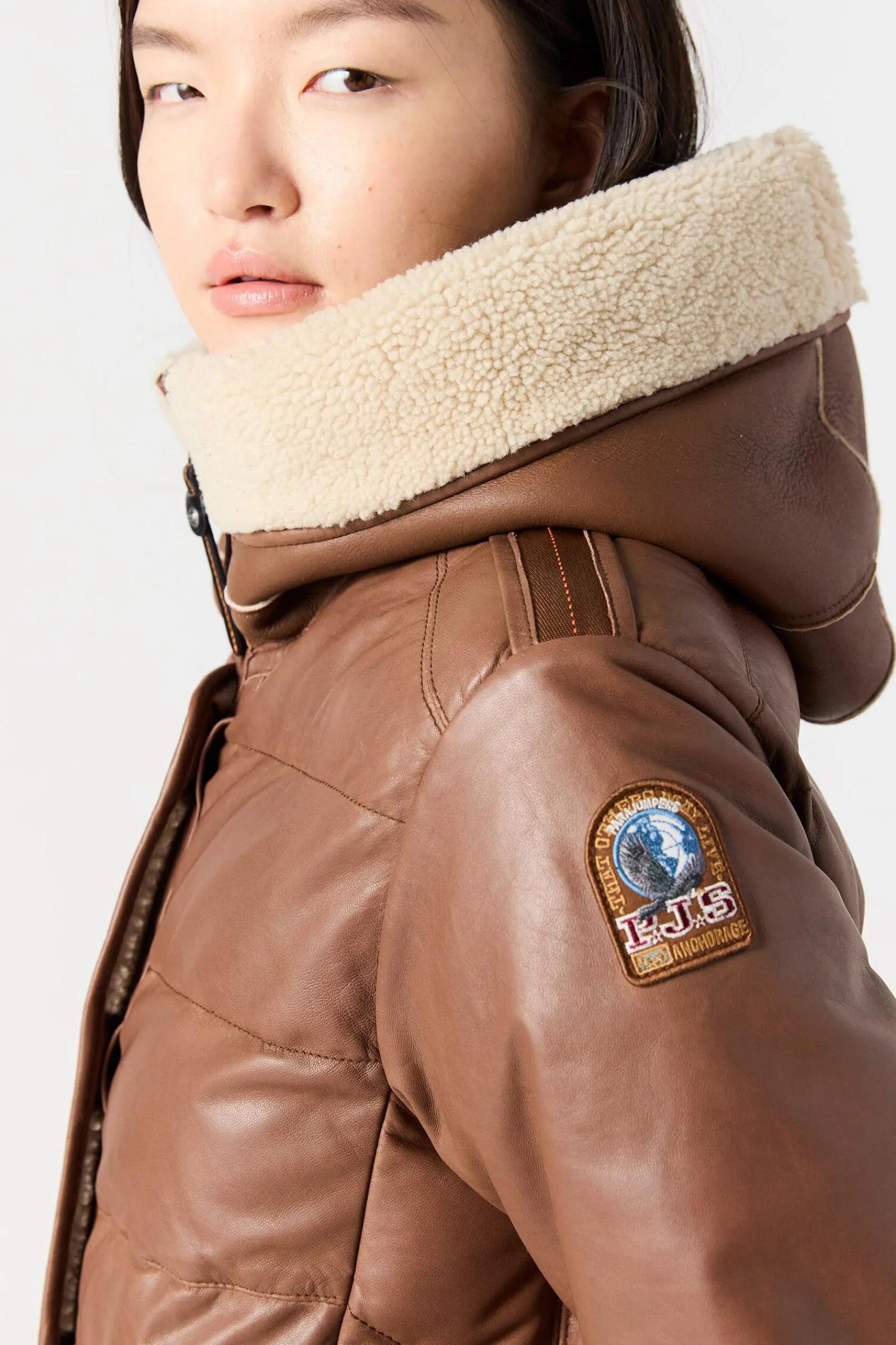 DEMI SPECIAL - MANTEAU EN CUIR*Parajumpers Best