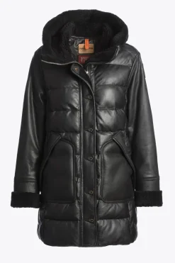 DEMI SPECIAL - MANTEAU EN CUIR*Parajumpers Clearance