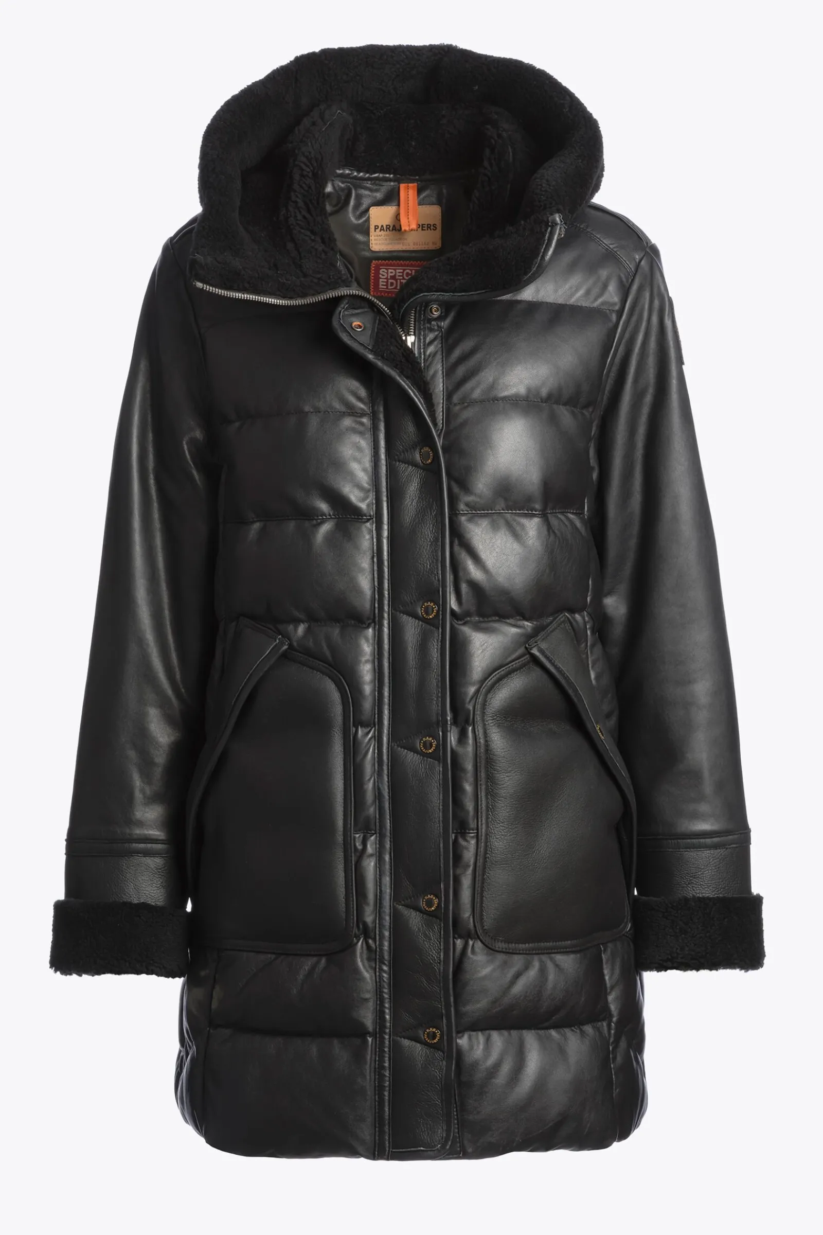 DEMI SPECIAL - MANTEAU EN CUIR*Parajumpers Clearance
