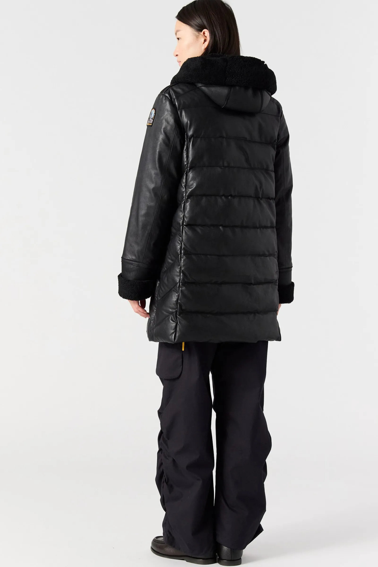DEMI SPECIAL - MANTEAU EN CUIR*Parajumpers Clearance
