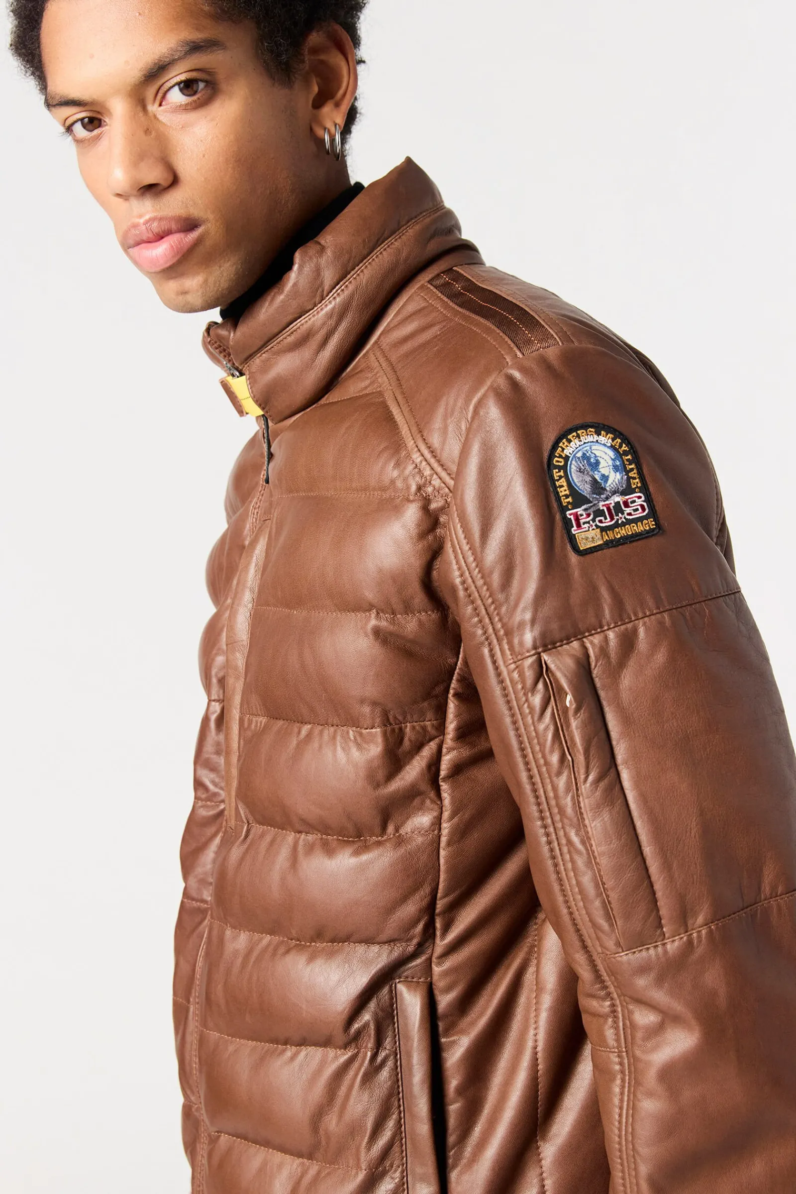 ERNIE - VESTE EN CUIR*Parajumpers Hot