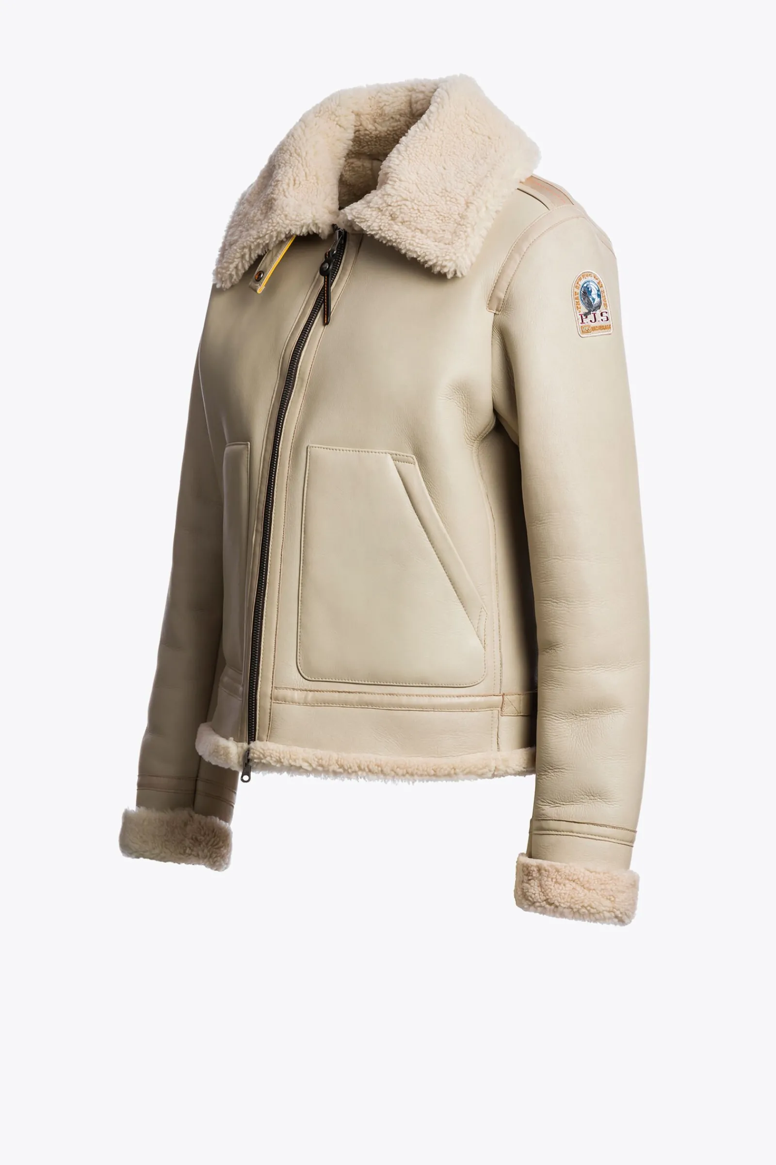 GIALEAN SPECIAL - VESTE EN MOUTON RETOURNÉ*Parajumpers Discount