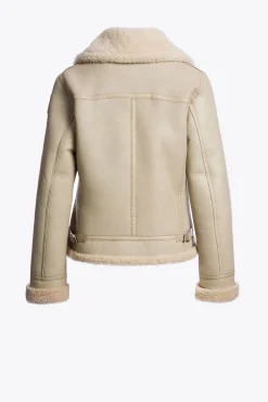GIALEAN SPECIAL - VESTE EN MOUTON RETOURNÉ*Parajumpers Discount