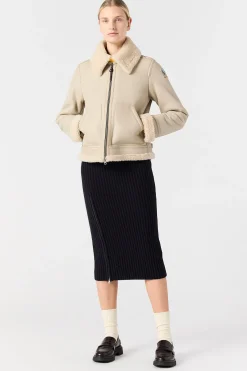 GIALEAN SPECIAL - VESTE EN MOUTON RETOURNÉ*Parajumpers Discount