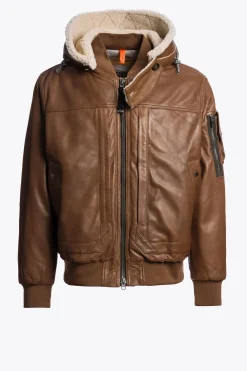 JULIUS SPECIAL - BLOUSON BOMBER EN CUIR*Parajumpers New