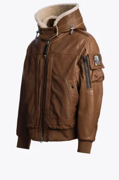 JULIUS SPECIAL - BLOUSON BOMBER EN CUIR*Parajumpers New