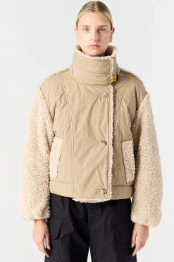KAEDE - BLOUSON BOMBER EN POLAIRE BOUCLÉ*Parajumpers
