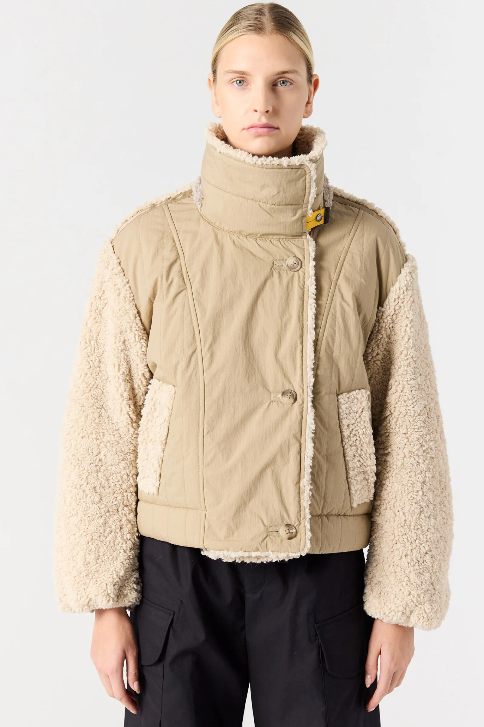 KAEDE - BLOUSON BOMBER EN POLAIRE BOUCLÉ*Parajumpers