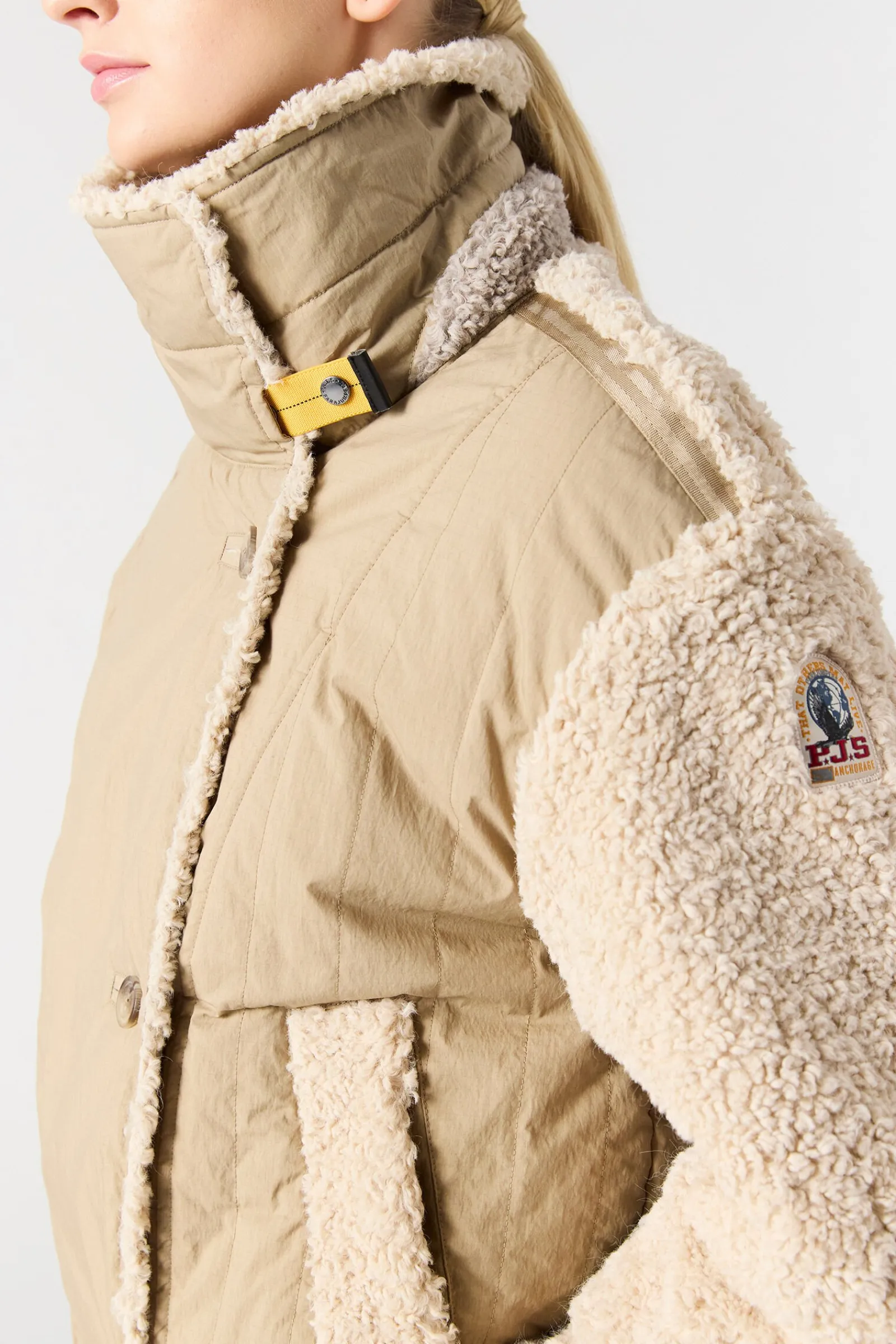 KAEDE - BLOUSON BOMBER EN POLAIRE BOUCLÉ*Parajumpers