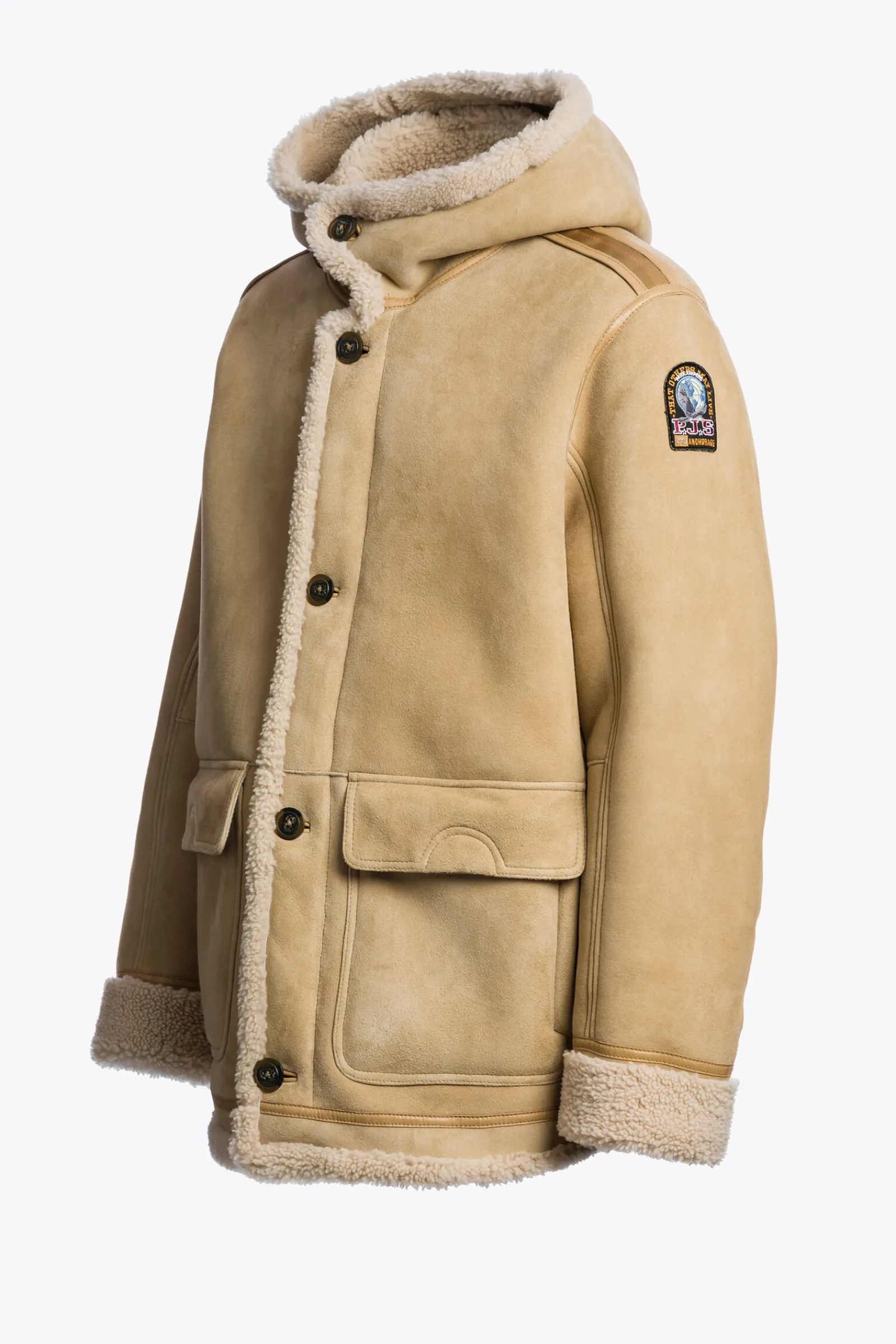 KIEFER SPECIAL - VESTE EN MOUTON RETOURNÉ*Parajumpers Outlet