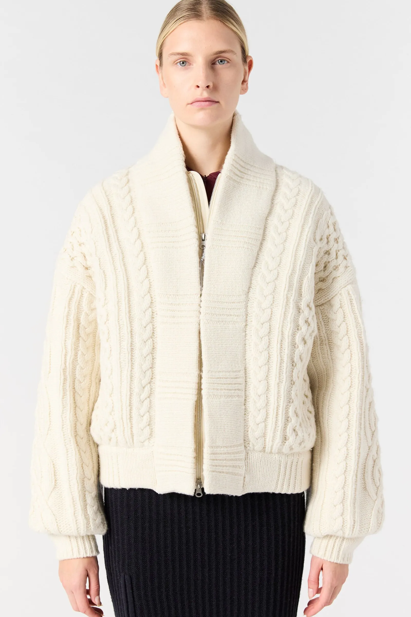 NEZUKO - CARDIGAN GLISSIÈRE INTÉGRALE*Parajumpers Clearance
