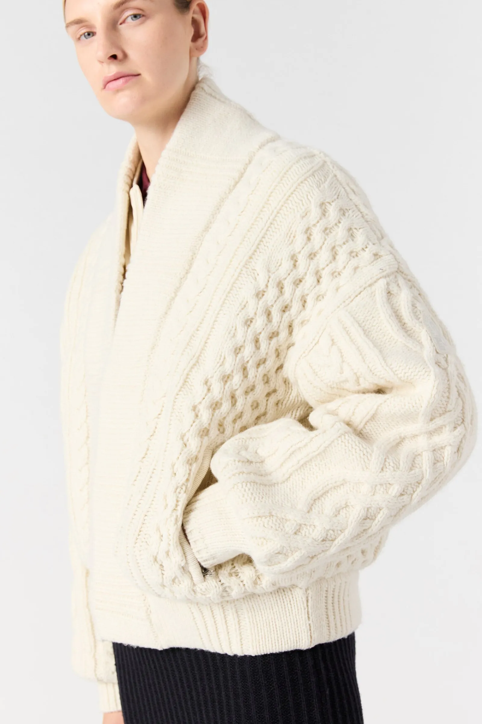 NEZUKO - CARDIGAN GLISSIÈRE INTÉGRALE*Parajumpers Clearance