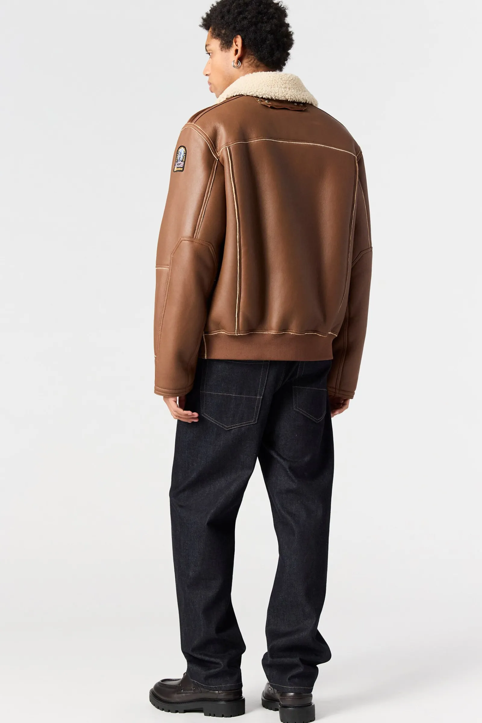 RODNEY SPECIAL - BLOUSON BOMBER EN CUIR*Parajumpers Online