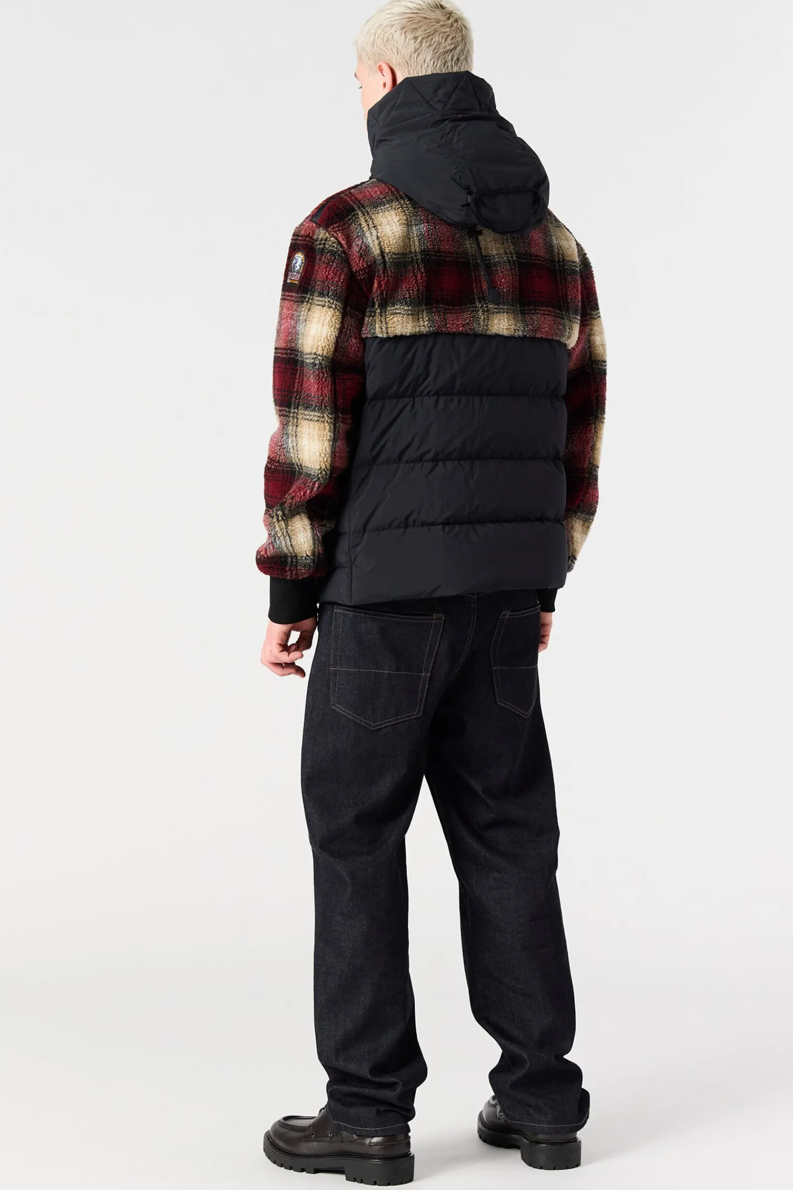 YOUNG - PULL À CAPUCHE EN POLAIRE BOUCLÉ*Parajumpers Sale